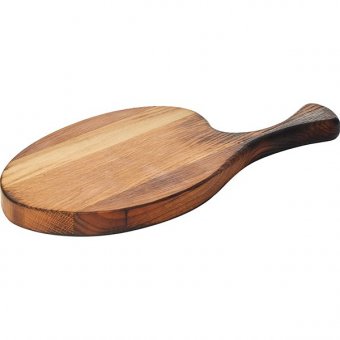 Доска для подачи фигурная с ручкой (15 см) дуб 40х20 см PPwood 4090744