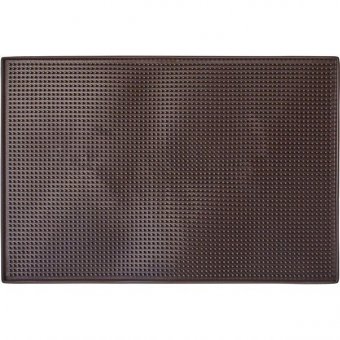 Коврик барный 45x30x1 см коричневый резиновый ProHotel bar 2120625