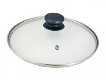 Крышка стеклянная для кастрюль и сковородок, d=16 см