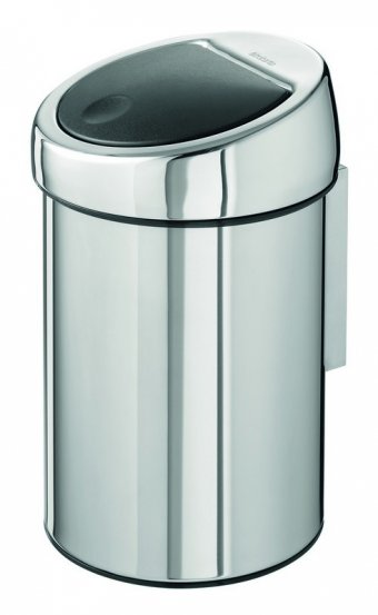 Бачок для мусора Touch Bin 3л хром Brabantia 363962