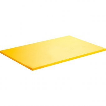 Доска разделочная 60x40 см желтая MATFER 4090309