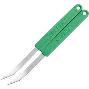 Набор кондитерских ножей 14.5 см 2 штуки изогнутое лезвие MATFER 4070940