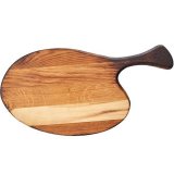 Доска для подачи фигурная с ручкой (15 см) дуб 40х20 см PPwood 4090744