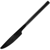 Нож столовый 22 см «Саппоро бэйсик» черный матовый KunstWerk 3112789