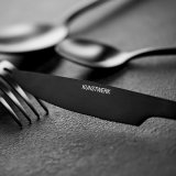 Нож столовый 22 см «Саппоро бэйсик» черный матовый KunstWerk 3112789