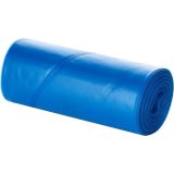 Мешок кондитерский одноразовый 80 микрон (100шт), полиэтилен, L=40 см, голубой