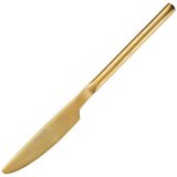 Нож столовый «Саппоро бэйсик» золотой KunstWerk L=22 см 3112878