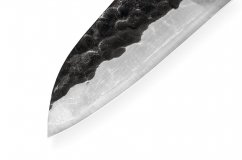 Набор: нож кухонный cантоку L= 18,2 cм, гвоздичное масло, салфетка Blacksmith Samura SBL-0095C/Y