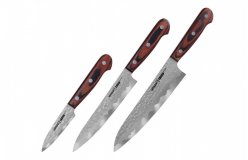 Набор из 3 ножей Samura Kaiju (11, 23, 85) SKJ-0220/K