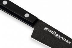 Нож универсальный L=120 мм Samura Shadow с покрытием Black-coating SH-0021/K