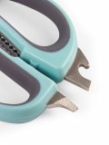 Кухонные ножницы в чехле на магните М37, голубые
