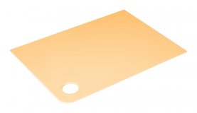Доска разделочная гибкая ULMI plastic 247х175х2 мм (бледно-желтый)