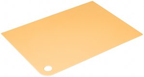Доска разделочная гибкая ULMI plastic 345х245х2 мм (бледно-желтый)