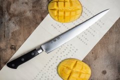 Кухонный нож для тонкой нарезки Fuji Cutlery Narihira, рукоять ABS пластик FC-91
