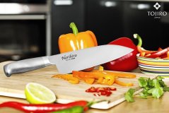 Универсальный кухонный нож сантоку Fuji Cutlery Narihira, рукоять сталь FC-61