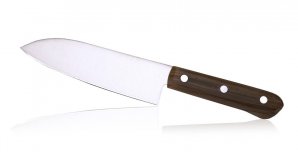 Универсальный кухонный нож сантоку мини Fuji Cutlery Tojuro, рукоять дерево TJ-52
