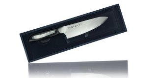 Кухонный нож для рыбы Tojiro, рукоять микарта FF-DE165