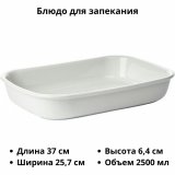 Блюдо для запекания «Пл-Кук» H=64 мм L=370 мм B=257 мм Tognana 3050401