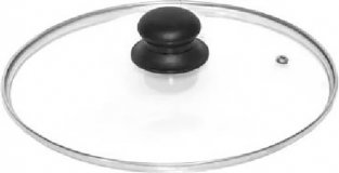 Крышка стеклянная для сковороды и кастрюли, d=28 см