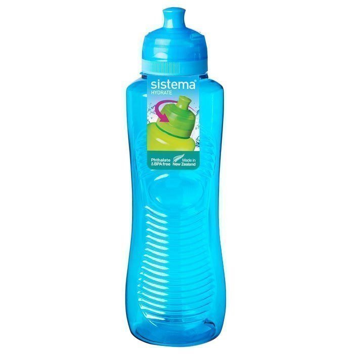 Бутылка для воды синяя 800 мл Hydrate Sistema 850