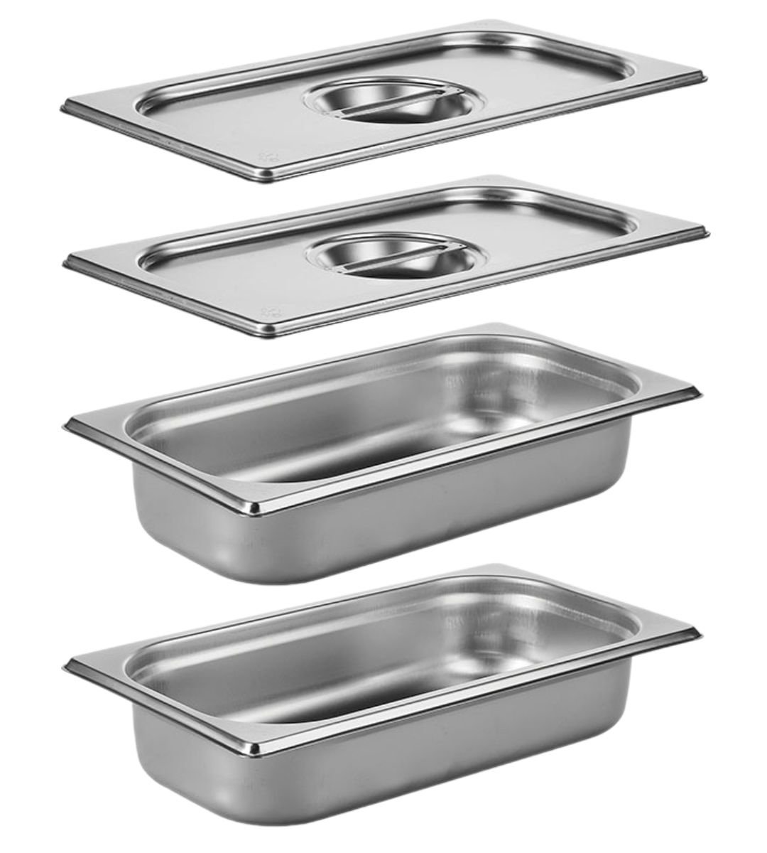 Гастроемкость GN 1/3 х 65 мм с крышкой ULMI 2 штуки