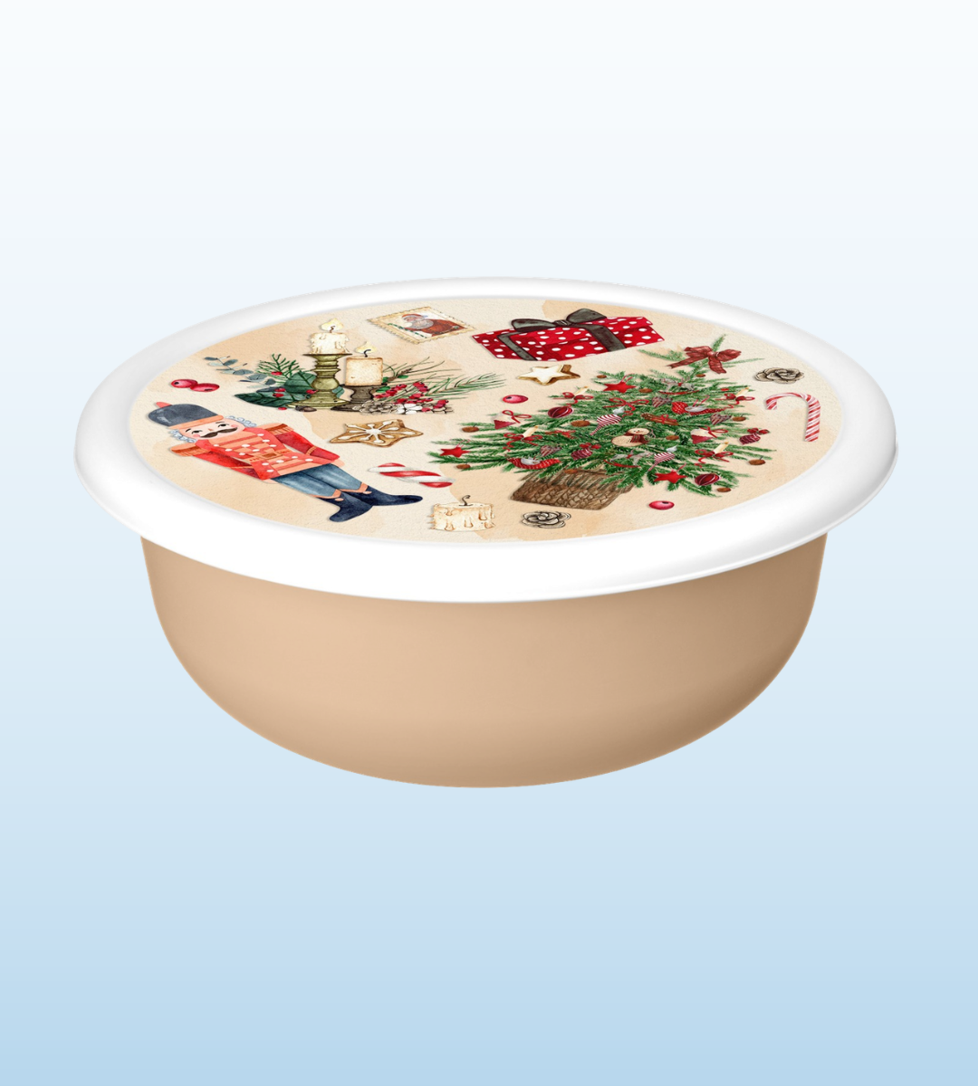 Набор мисок 3 шт "Игрушки" ULMI (1,2 л + 2,1 л + 3,2 л) с декоративными крышками