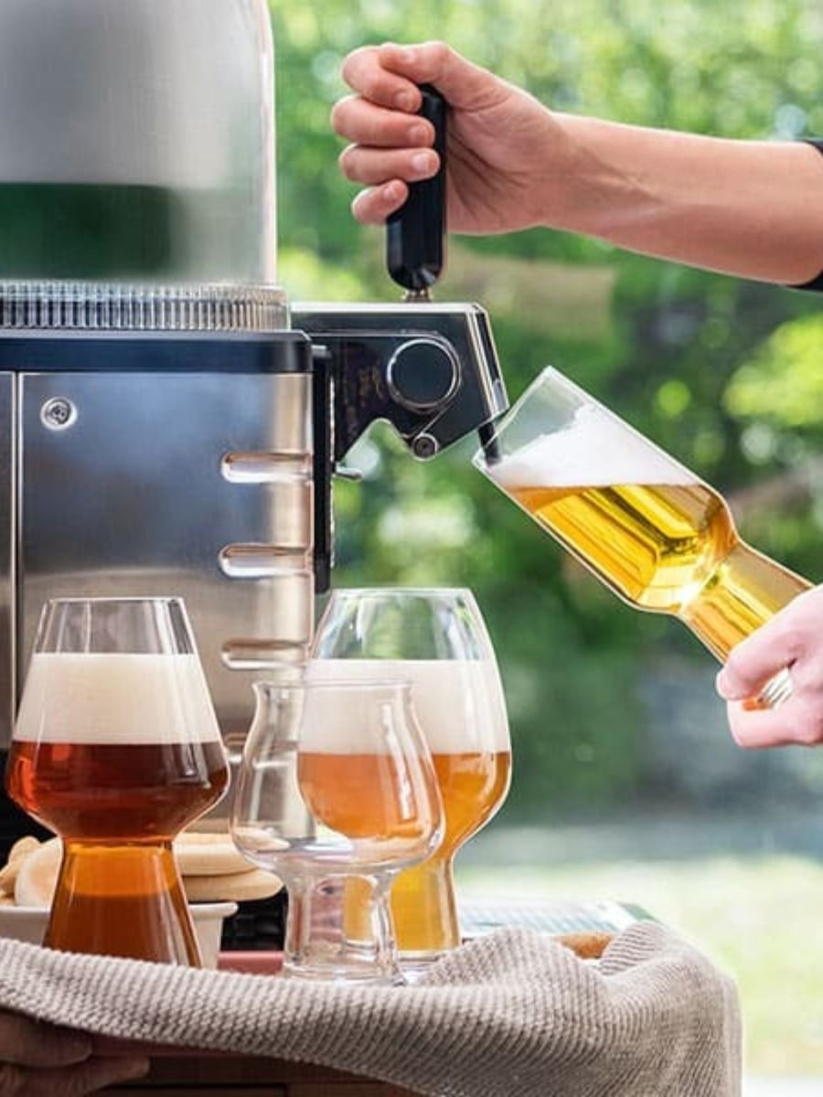 Бокал пивной, стакан 540 мл набор 6 шт «Биратэк» Bormioli Luigi