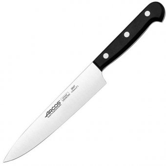 Нож поварской «Универсал» L=29/17 см черный ARCOS 284704