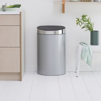 Мусорный бак Touch Bin new (40л) Brabantia 114861