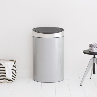 Мусорный бак Touch Bin new (40л) Brabantia 114861