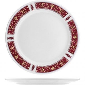 Тарелка мелкая «Марина Рэд» D=20 см Steelite 3010964