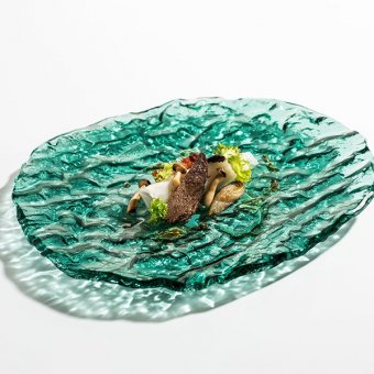 Салатник «Море» D=24 см зеленый Pordamsa 3032709