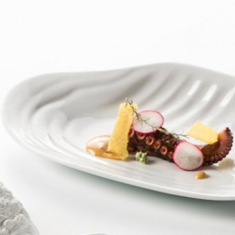 Тарелка для презентаций «Медитер» 25х14 см Pordamsa 3012906