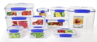 Контейнер двойной 350 мл Klip IT Sistema 1517