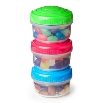 Мини-контейнер 130 мл (3 шт) To Go Sistema 21467