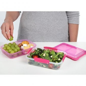 Контейнер-трансформер красный 1,8 л To Go Sistema 21710