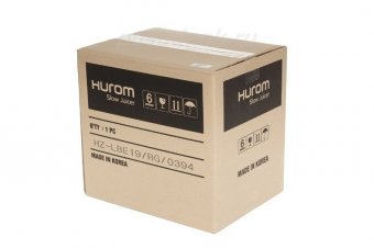 Соковыжималка шнековая Hurom Alpha Plus HZ-LBE19, металл шоколадный