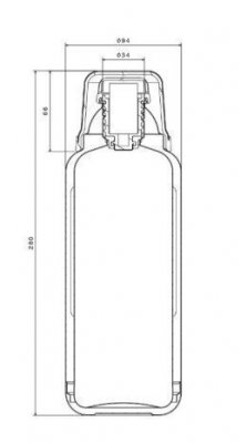 Вакуумный бытовой термос для напитков bobber Flask-1000 матовый