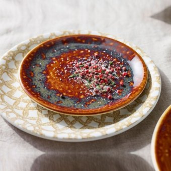 Тарелка мелкая «Везувиус» Steelite D=23 см 3013080