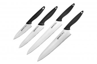 Набор из 4 кухонных ножей (10, 23, 45, 85) Golf Samura SG-0240/A