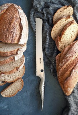 Нож кухонный для хлеба L=235 мм Samura Reptile SRP-0055/K
