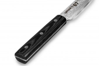 Нож для нарезки слайсер Tanto L=230 мм Samura 67 Damascus SD67-0046MT/K