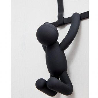 Вешалка надверная buddy чёрная арт. 1004260-040