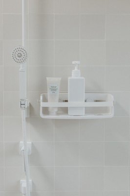 Полочка для душа flex белая арт. 1004001-660