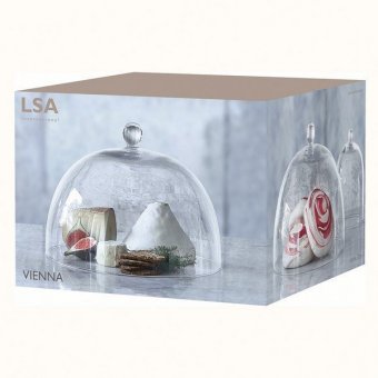 Блюдо с куполом vienna, d33 см арт. G385-33-301