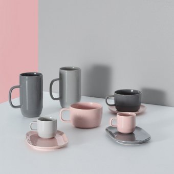 Чашка для эспрессо cafe concept 100 мл темно-серая арт. 1401.840V