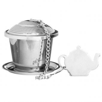Емкость для заваривания чая с блюдцем арт. P_0056.560