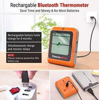 Беспроводной термометр Bluetooth для мяса ThermoPro TP920