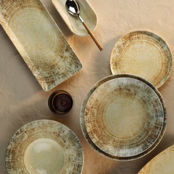 Тарелка мелкая «Нанокрем 891232» D=23 см Kutahya 3014421