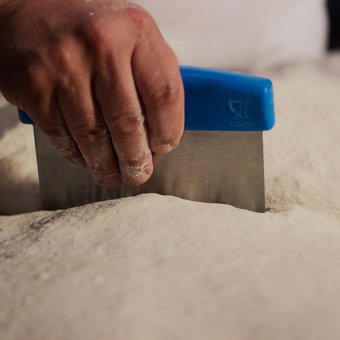 Скребок/разделитель тестам L=150, B=75 мм Gimetal 4160631